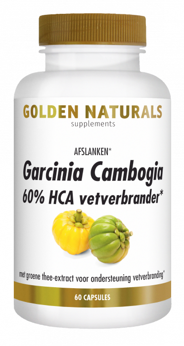 Golden Naturals Garcinia Cambogia 60% HCA Vetverbrander¹ 60CP