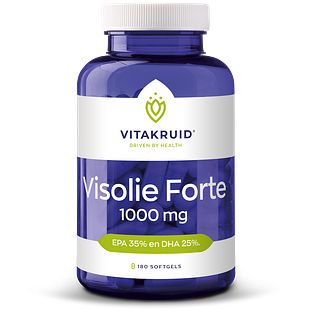 Vitakruid Visolie Forte 1000 mg EPA 35% DHA 25% 180SG