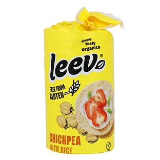Leev Chickpea With Rice Wafels 100GR
