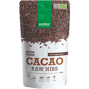 Purasana Vegan Cacao Raw Nibs 200GR
