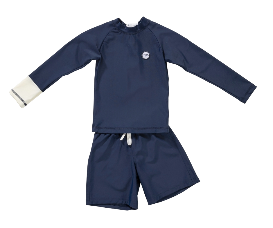 Tenue Soleil UV Set Blauw 6-8 jaar