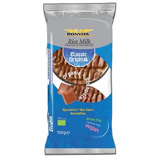 BonVita Rijstwafel Melk Chocolade 100GR