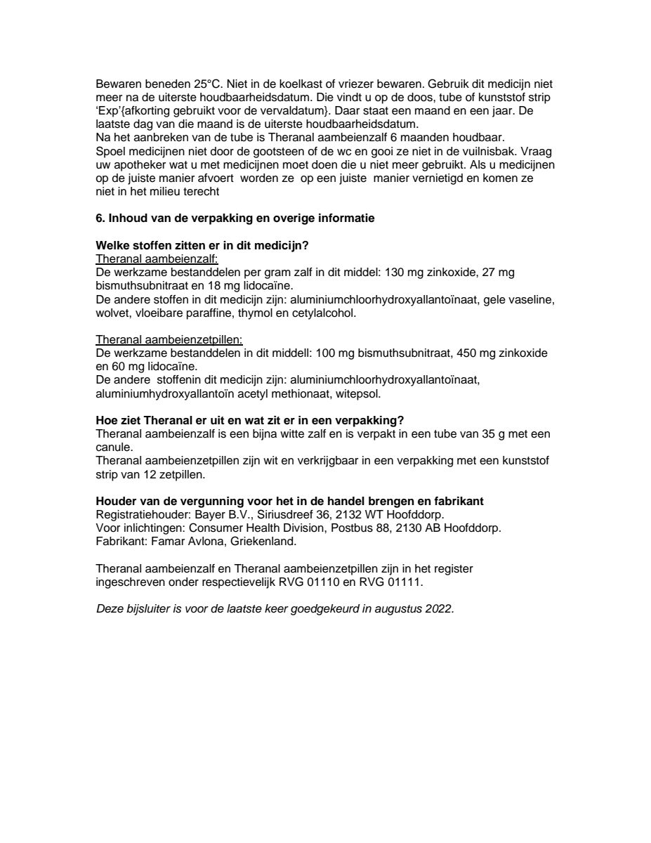 Aambeienzalf afbeelding van document #4, leaflet