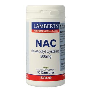 Lamberts N-Acetyl Cysteïne (NAC) Capsules 90CP