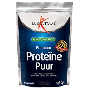 Lucovitaal Premium Proteïne Puur Poeder 500GR Lucovitaal Premium Proteïne Puur Poeder 500GR