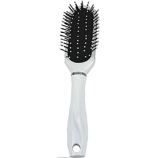 Hair Mode Haarborstel Ovaal Klein Wit 1ST