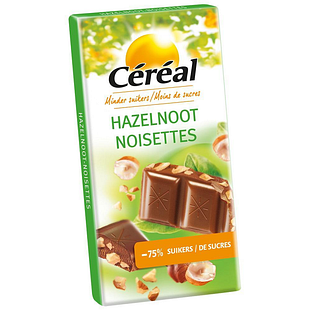 Cereal Chocolade Tablet Hazelnoot 80GR