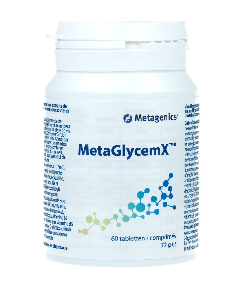 Metagenics MetaGlycemX Tabletten afbeelding 1
