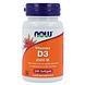 NOW Vitamine D3 2000 IE Softgels 240SG