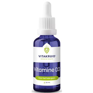 Vitakruid Vitamine D3 druppels 5 mcg / 200 IE per druppel 30ML
