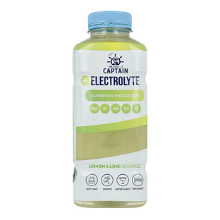 The GUTsy Captain Electrolyte Lemon & lime 600ML The GUTsy Captain Electrolyte Lemon & lime 600ML