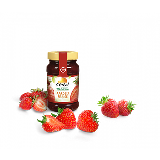 Cereal Confituur Aardbei 270GR