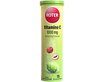 Roter Vitamine C 1000mg Weerstand Lime Lychee Bruistabletten 15ST
