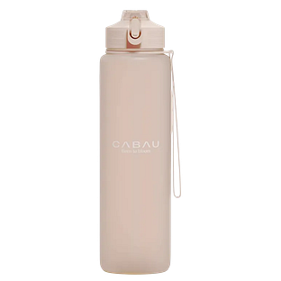Cabau Drink To Bloom Waterfles Beige 1ST