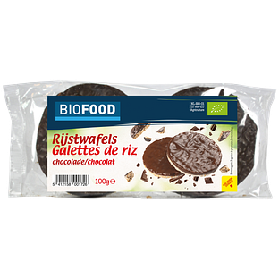 Damhert Biofood Rijstwafels Chocolade 100GR