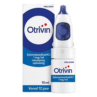 Otrivin Xylometazoline HCI 1 mg/ml Neusspray bij een verstopte neus 10ML