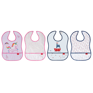 Nuby Waterdicht slabbetje 2ST