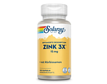 Solaray Zink 3-voudig 15mg Capsules 100CP