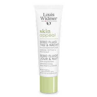 Louis Widmer Skinappeal Sebo Fluide Dag & Nacht Zonder Parfum 30ML Louis Widmer Skinappeal Sebo Fluide Dag & Nacht Zonder Parfum 30ML