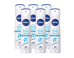 Nivea Fresh Natural Deodorant Spray Voordeelverpakking 6x150ML