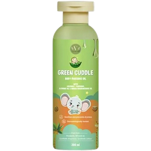 Vanan Green Cuddle Baby Massage Oil 200ML Vanan Green Cuddle Massage Oil Vanan Green Cuddle Baby Massage Oil 200ML Vanan Green Cuddle Massage Oil