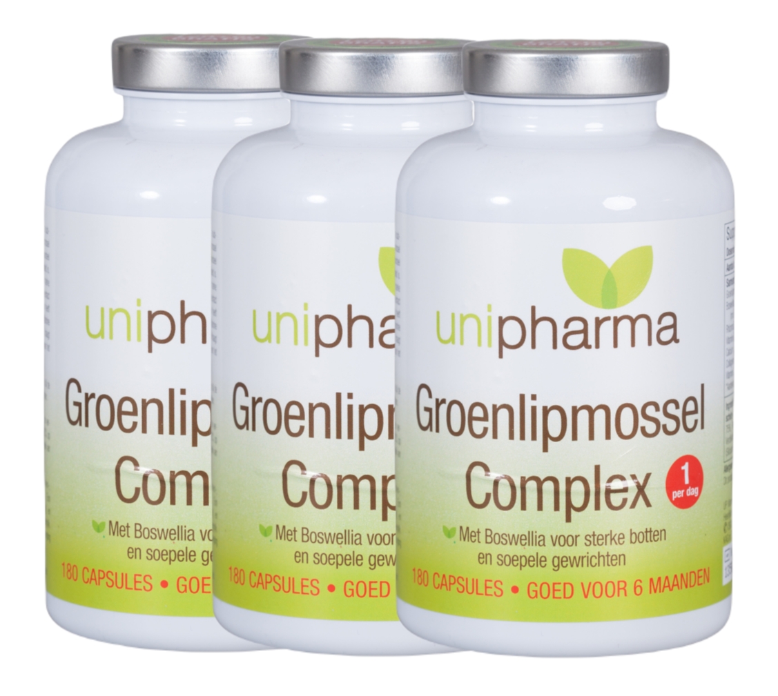 Unipharma Groenlipmossel Complex Capsules Multipack