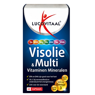 Lucovitaal Multi & Visolie Capsules 60CP Lucovitaal Multi & Visolie Capsules 60CP