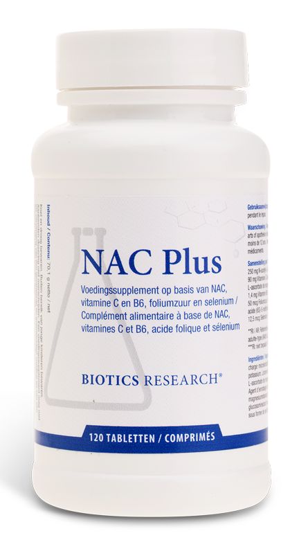 nac glutathione biotics Biotics NAC Plus Tabletten kopen bij De Online Drogist