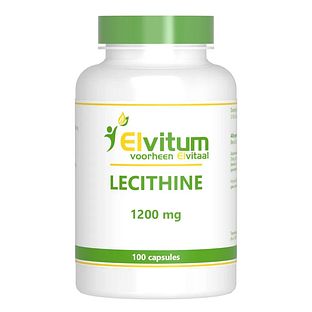 Elvitum Lecithine 1200mg Capsules 100CP Elvitum Lecithine 1200mg Capsules 100CP