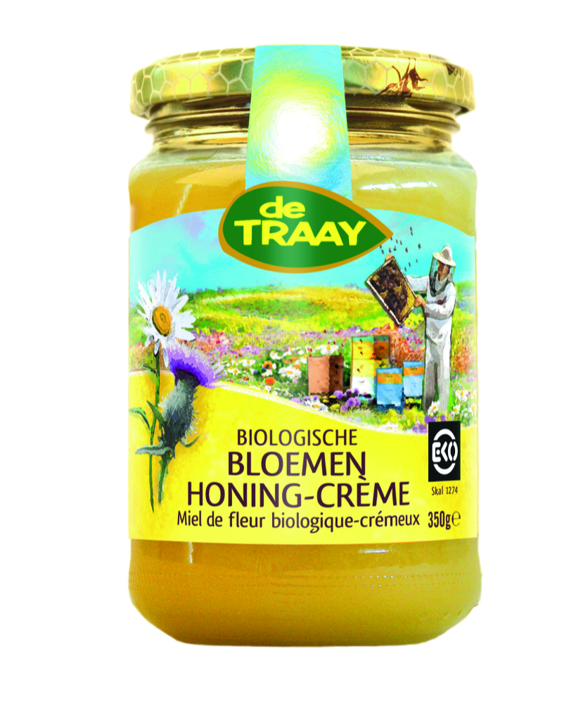 De Traay Biologische Bloemen Honing-Cremé afbeelding