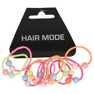 Hair Mode Kids Haarelastiek met Kralen 5ST