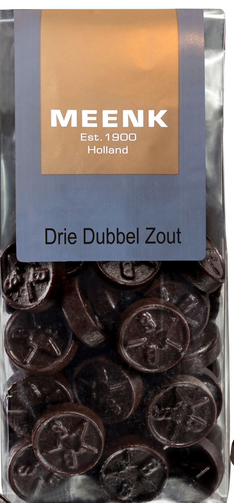 Meenk Drie Dubbel Zoute Drop 180GR afbeelding