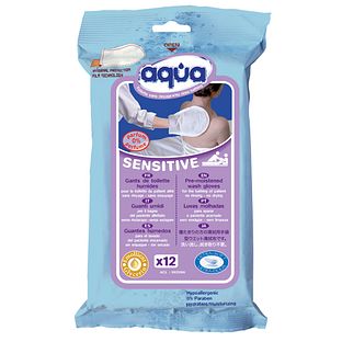 Aqua Sensitive Washandjes 12ST