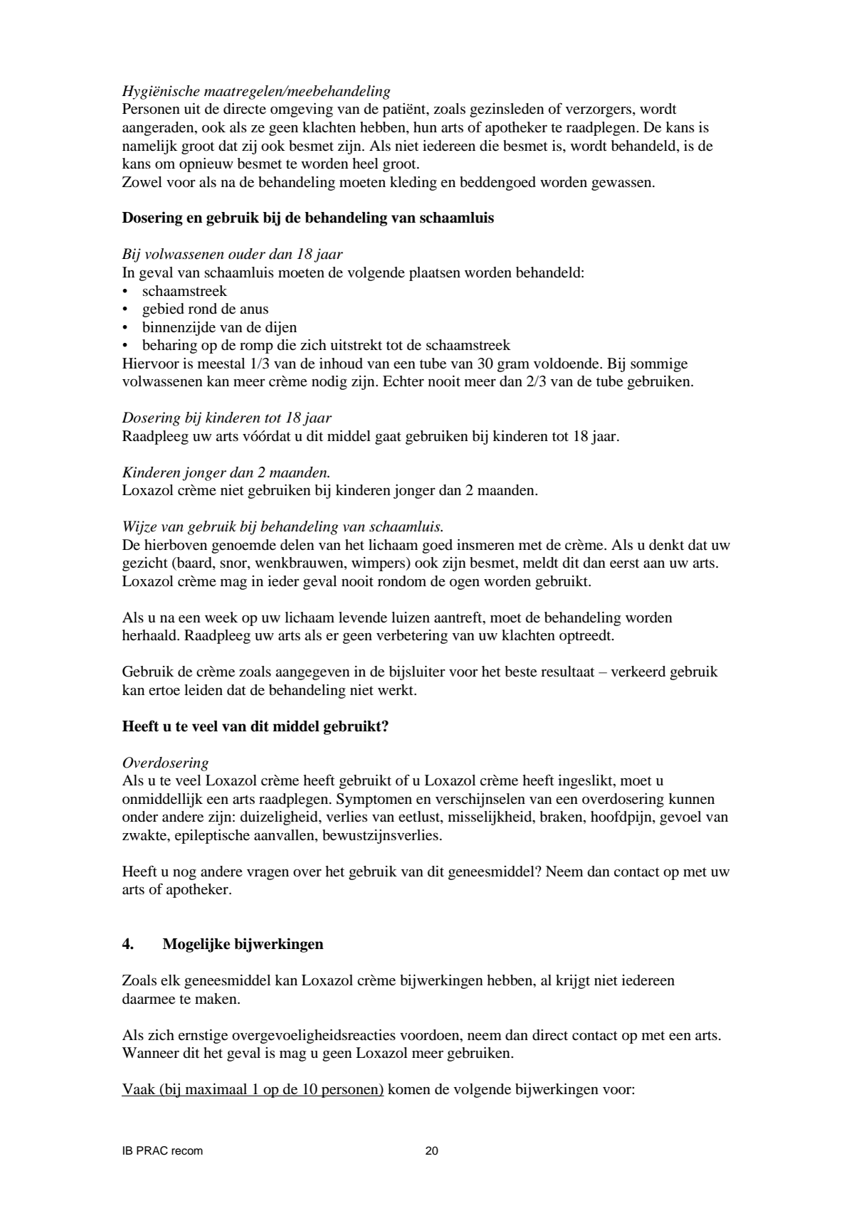 50mg Crème afbeelding van document #5, leaflet