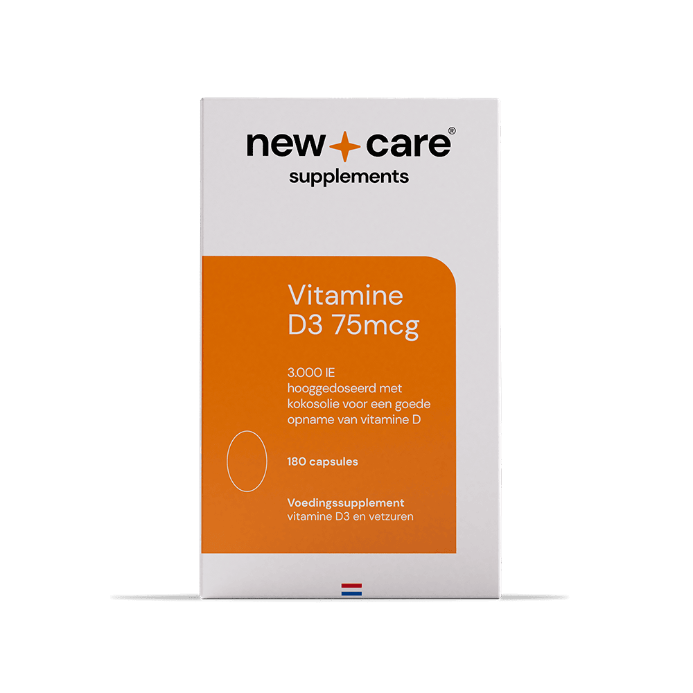 New Care Vitamine D3 75mcg Capsules