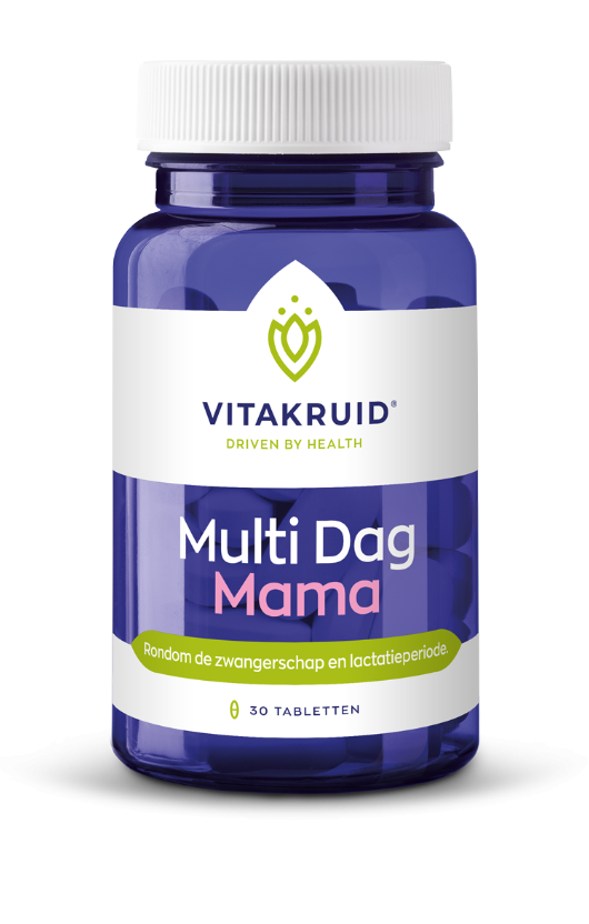 Vitakruid Multi Dag Mama 100% Vegan Tabletten 90TB