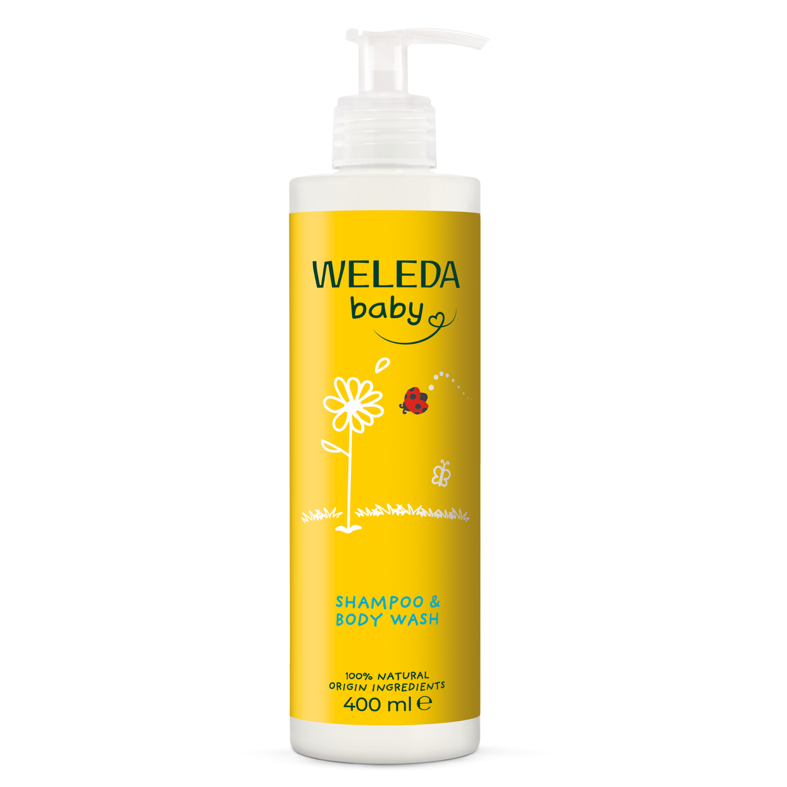 Weleda Baby Calendula Shampoo & Douchecrème afbeelding
