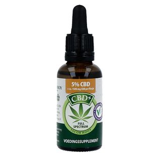 Jacob Hooy CBD+ Olie 5% 30ML