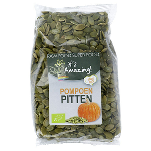 Its Amazing Pompoenpitten Biologisch 500GR Its Amazing Pompoenpitten Biologisch 500GR