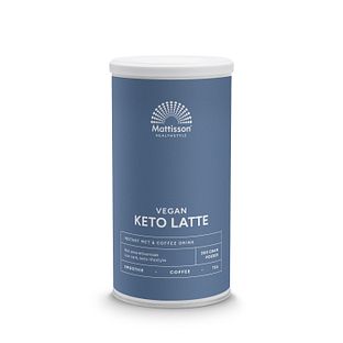 Mattisson HealthStyle Keto Latte - Vegan MCT & Coffee 200GR