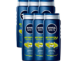 Nivea Men Energy 3-In-1 Shower Gel Multiverpakking 6x500ML