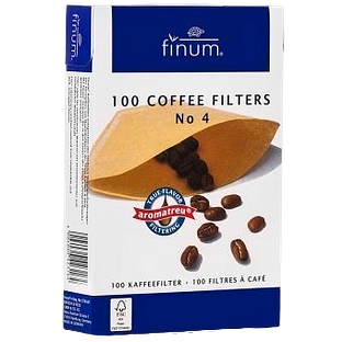 Finum No 4 Koffie Filters 100ST Finum No 4 Koffie Filters 100ST