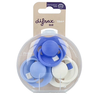 Difrax Lovi Fopspenen Blue 18M+ 3ST