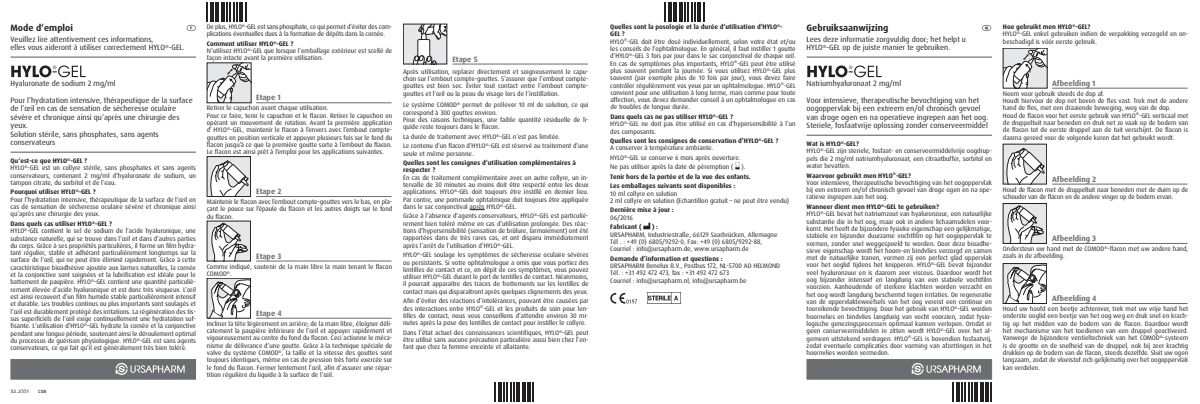 Hylo Gel Oogdruppels afbeelding van document #1, instructions