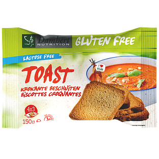 Damhert Gluten Free Lactose Free Toast 150GR