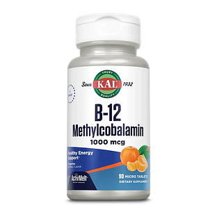 Kal Vitamine B12 Methylcobalamin ActivMelt Tabletten 90TB Kal Vitamine B12 Methylcobalamin ActivMelt Tabletten 90TB