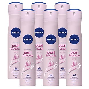 Nivea Pearl &amp; Beauty Anti-transpirant Voordeelverpakking 6x200ML