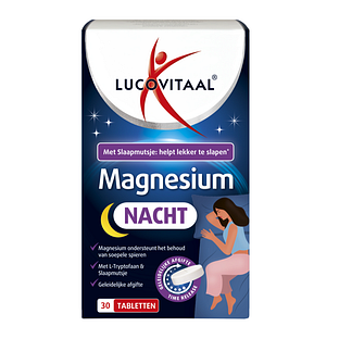 Lucovitaal Magnesium Nacht Tabletten 30TB