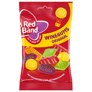 Red Band Winegums 90GR