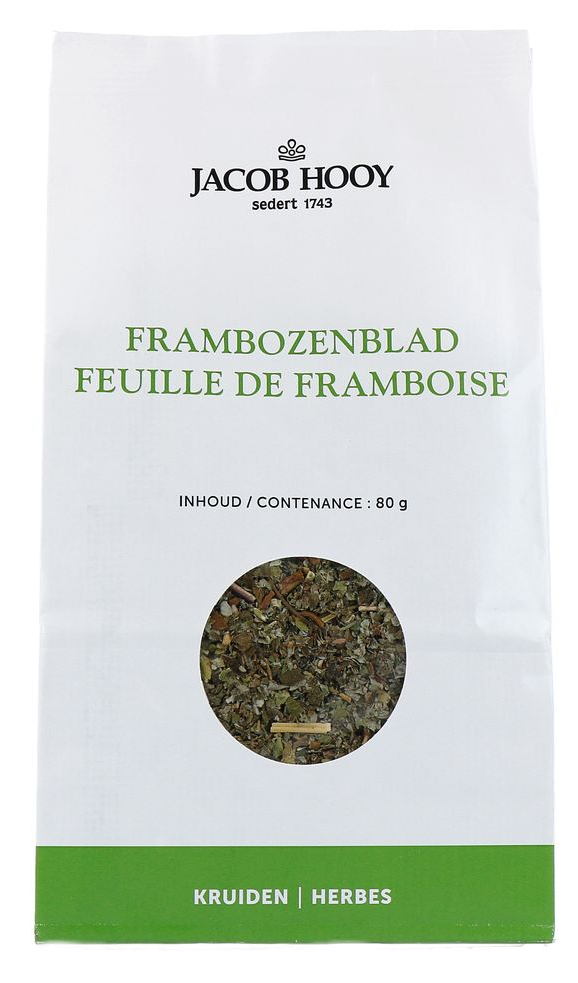 Jacob Hooy Frambozenblad Gesneden